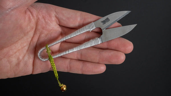 Morihei Kikuyu Nigiri Thread Shears 105mm - Tetogi