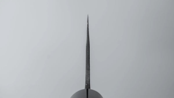 Morihei Kikuyu White #2 Kurouchi Nakiri 165mm Poplar Handle - Tetogi
