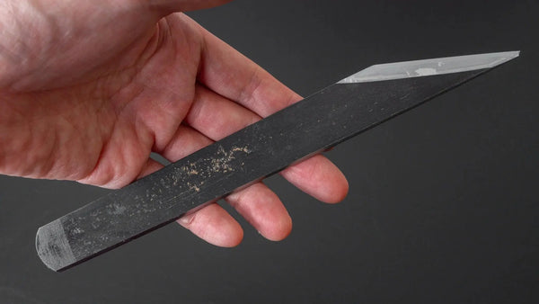 Morihei Kisaku Blue #1 Left-Handed Kiridashi 24mm - Tetogi