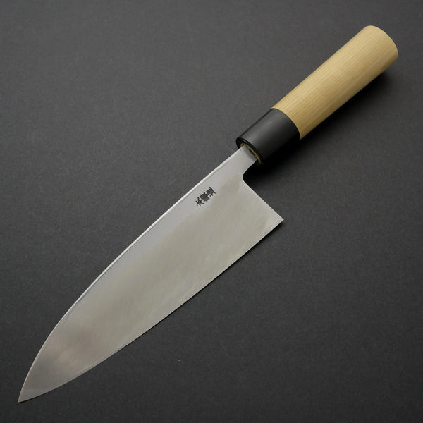 Morihei Munetsugu White #2 Deba 195mm Ho Wood Handle - Tetogi