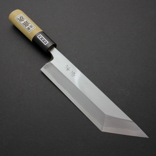 Morihei Munetsugu White #2 Edo Saki 180mm Ho Wood Handle Saya Product vendor