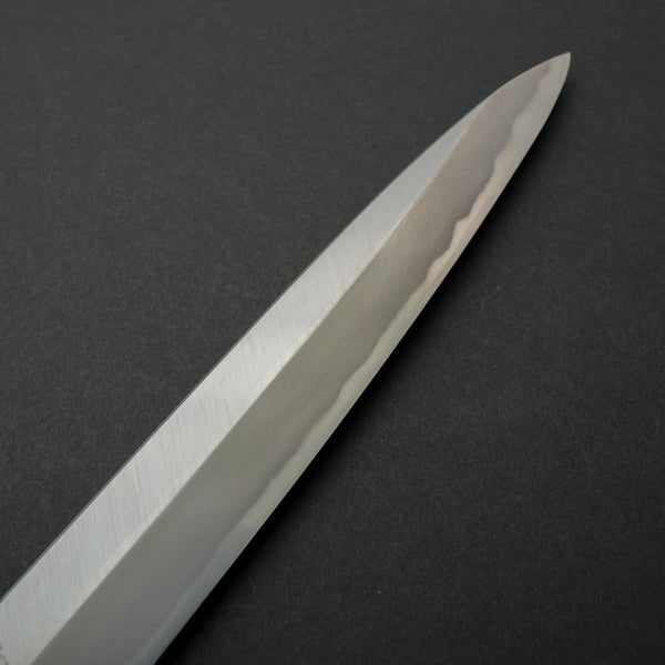 Morihei Munetsugu White #2 Yanagiba 240mm Ho Wood Handle - Tetogi