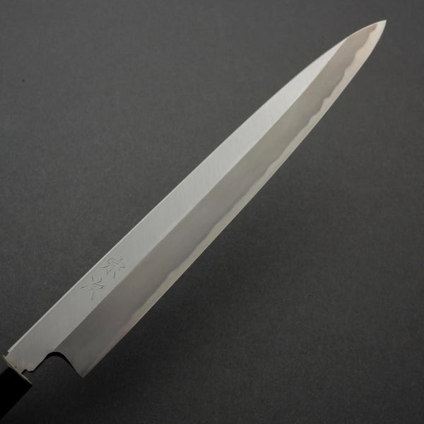 Morihei Munetsugu White #2 Yanagiba 240mm Ho Wood Handle - Tetogi