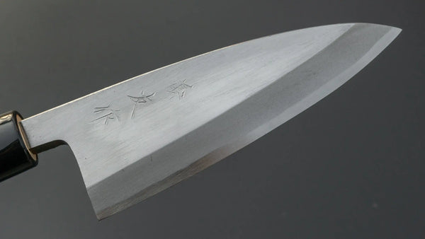 Morihei Yoshitomo Deba 120mm Poplar Handle - Tetogi