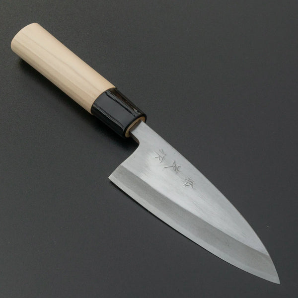 Morihei Yoshitomo Deba 120mm Poplar Handle - Tetogi