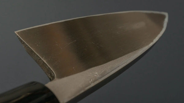 Morihei Yoshitomo Deba 120mm Poplar Handle - Tetogi