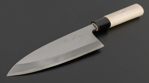 Morihei Yoshitomo Left-Handed Deba 165mm Poplar Handle Product vendor