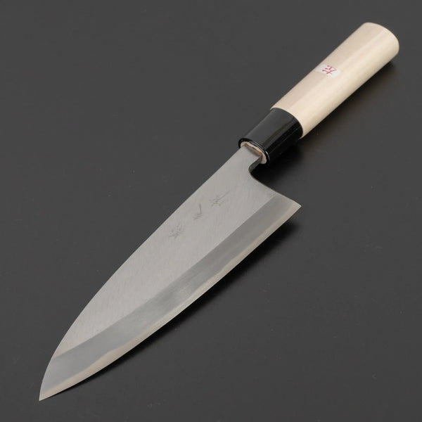 Morihei Yoshitomo Left-Handed Deba 165mm Poplar Handle Product vendor