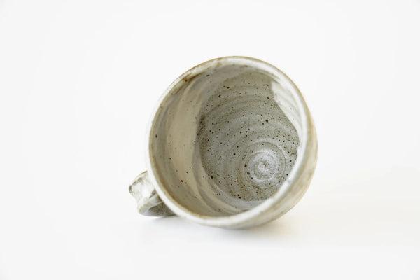 Mug Hakeme White Mat (mat white brush mark) - Tetogi