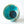 Shinichi Kotsuji - Tsutsu Chawan (tube tea bowl) Blue - Tetogi