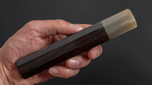 Taihei Makassar Ebony Octagonal Handle (Yanagiba 330mm) - Tetogi