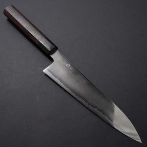 Takada no Hamono Silver #3 Suiboku Gyuto 210mm Wood Handle - Tetogi