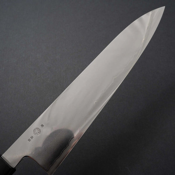 Takada no Hamono Silver #3 Suiboku Gyuto 240mm Wood Handle - Tetogi