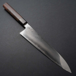 Takada no Hamono Silver #3 Suiboku Gyuto 240mm Wood Handle - Tetogi