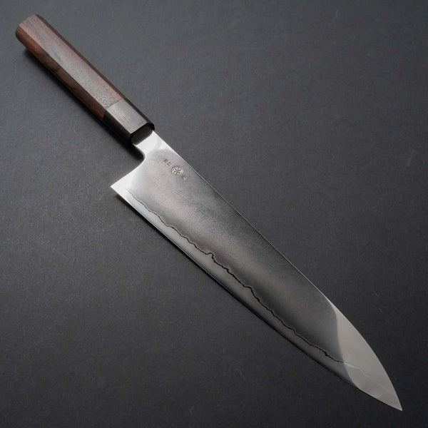 Takada no Hamono Silver #3 Suiboku Gyuto 240mm Wood Handle - Tetogi