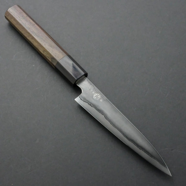 Takada no Hamono Silver #3 Suiboku Petty 135mm Wood Handle (Extra Thin) - Tetogi
