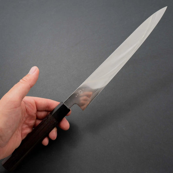 Takada no Hamono Silver #3 Suiboku Sujihiki 270mm Wood Handle - Tetogi