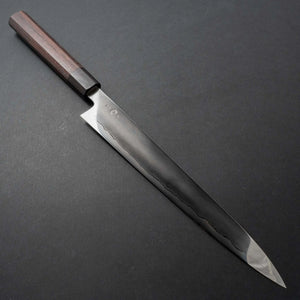 Takada no Hamono Silver #3 Suiboku Sujihiki 270mm Wood Handle - Tetogi