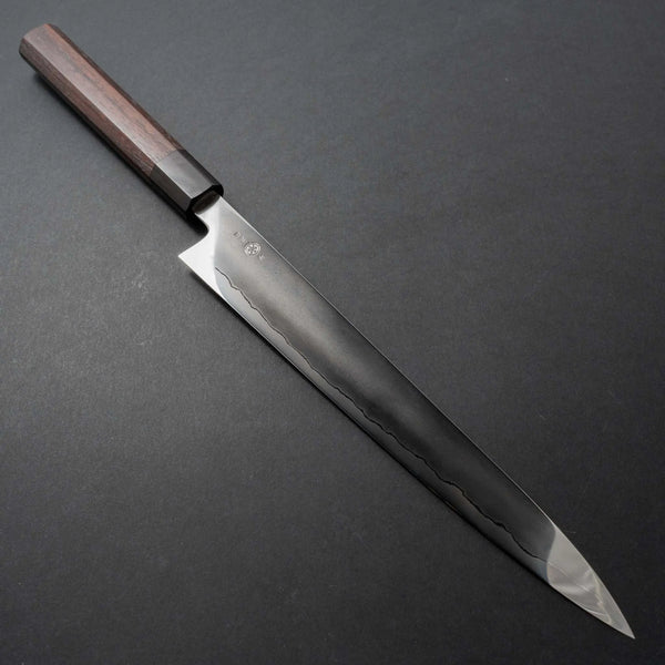 Takada no Hamono Silver #3 Suiboku Sujihiki 270mm Wood Handle - Tetogi