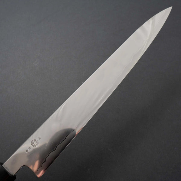 Takada no Hamono Silver #3 Suiboku Sujihiki 270mm Wood Handle - Tetogi