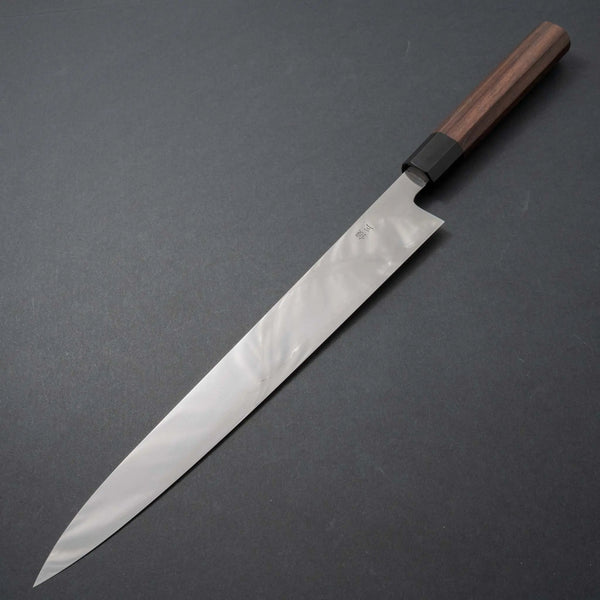 Takada no Hamono Silver #3 Suiboku Sujihiki 300mm Wood Handle Product vendor