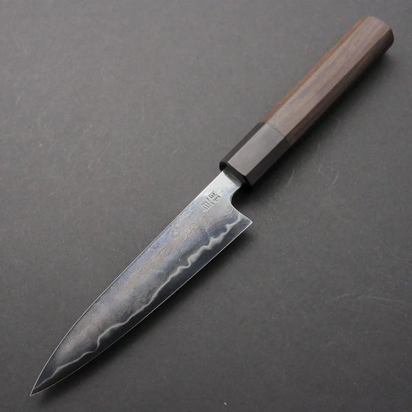 Takada no Hamono White #1 Suiboku Petty 135mm Wood Handle - Tetogi