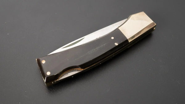 Taylor Cutlery FALCON Folding Knife 55mm Elk Horn Handle - Tetogi