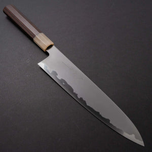 Tetsujin Blue #2 Kasumi Gyuto 240mm Ebony Handle - Tetogi