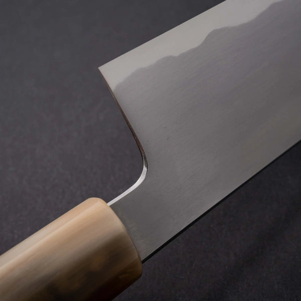 Tetsujin Blue #2 Kasumi Gyuto 240mm Ebony Handle - Tetogi