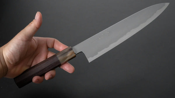 Tetsujin Blue #2 Kasumi Gyuto 240mm Taihei Rosewood Handle - Tetogi