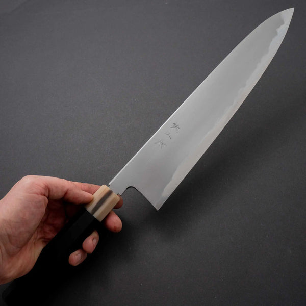 Tetsujin Blue #2 Kasumi Gyuto 300mm Riisgaard Ebony Handle - Tetogi