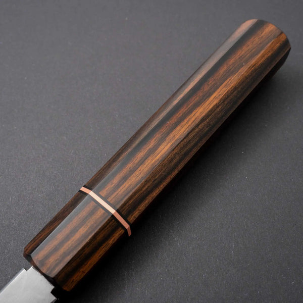 Tetsujin Blue #2 Kasumi Gyuto 300mm Riisgaard Makassar Ebony Handle - Tetogi
