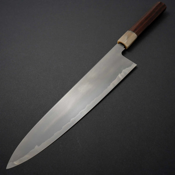Tetsujin Blue #2 Kasumi Gyuto 300mm Taihei Wood Handle - Tetogi