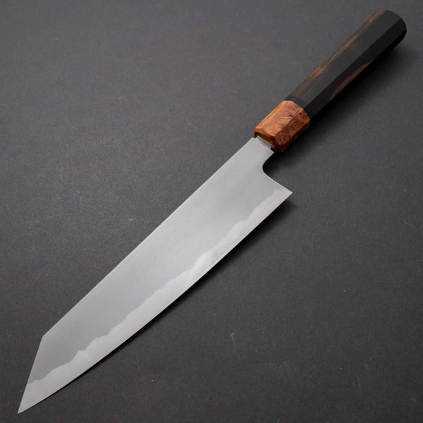 Tetsujin Blue #2 Kasumi Kiritsuke Gyuto 210mm Riisgaard Rosewood Handle - Tetogi