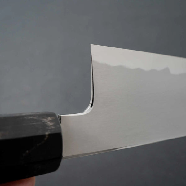 Tetsujin Blue #2 Kasumi Kiritsuke Gyuto 210mm Taihei Ebony Handle - Tetogi