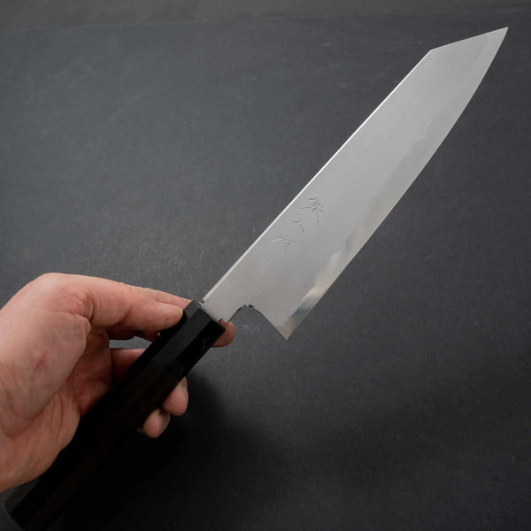 Tetsujin Blue #2 Kasumi Kiritsuke Gyuto 210mm Taihei Ebony Handle - Tetogi