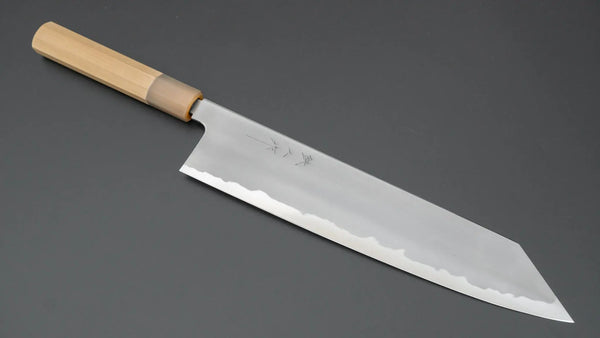 Tetsujin Blue #2 Kasumi Kiritsuke Gyuto 300mm Ho Wood Handle - Tetogi