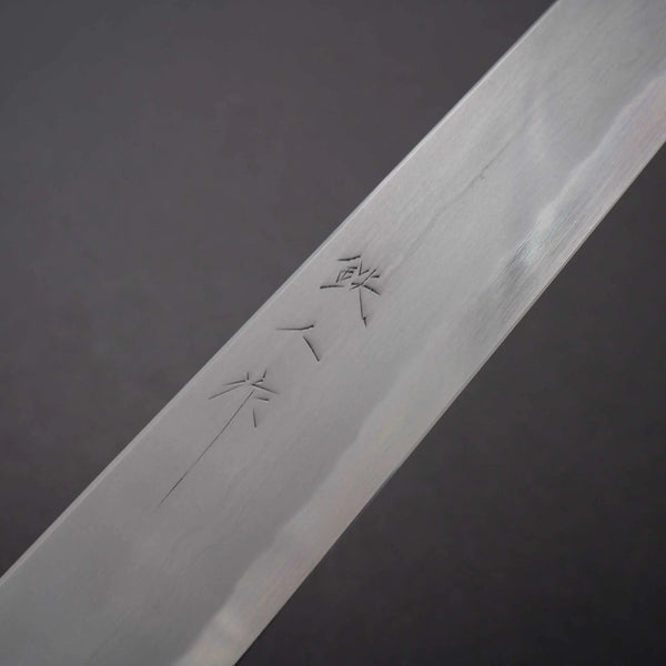 Tetsujin Blue #2 Kasumi Kiritsuke Sujihiki 240mm Taihei Rosewood Handle - Tetogi