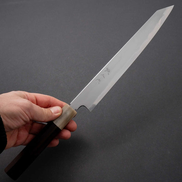Tetsujin Blue #2 Kasumi Kiritsuke Sujihiki 240mm Taihei Rosewood Handle - Tetogi