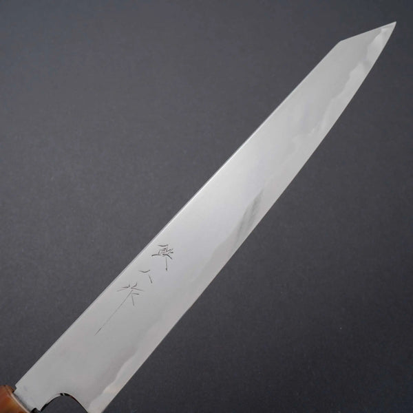 Tetsujin Blue #2 Kasumi Kiritsuke Sujihiki 240mm Taihei Wood Handle - Tetogi