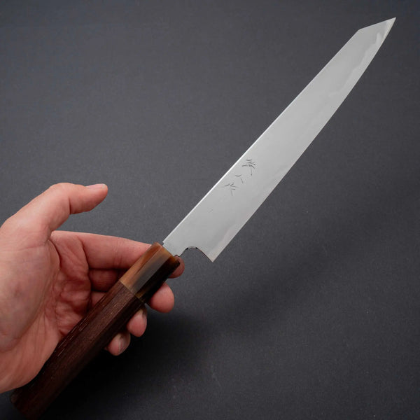 Tetsujin Blue #2 Kasumi Kiritsuke Sujihiki 240mm Taihei Wood Handle - Tetogi
