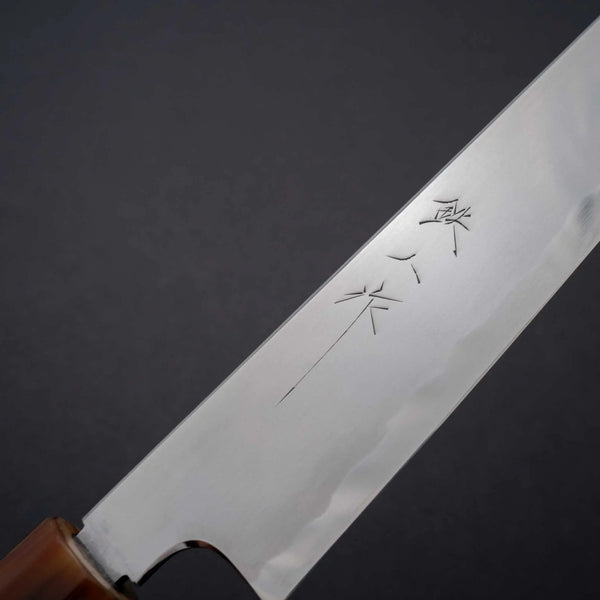Tetsujin Blue #2 Kasumi Kiritsuke Sujihiki 240mm Taihei Wood Handle - Tetogi