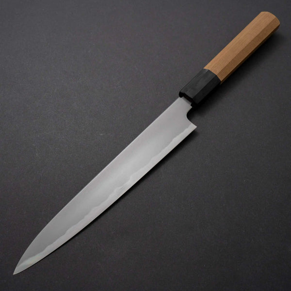 Tetsujin Blue #2 Kasumi Sujihiki 210mm Ho Wood Handle - Tetogi