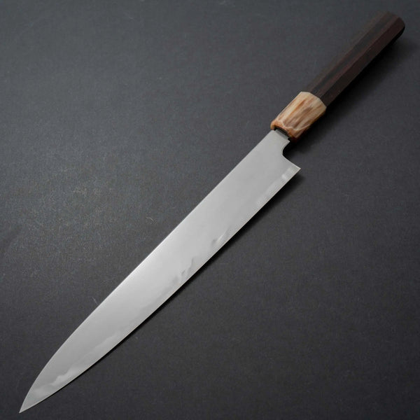 Tetsujin Blue #2 Kasumi Sujihiki 240mm Taihei Rosewood Handle Product vendor