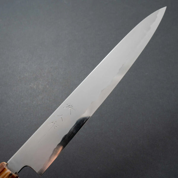 Tetsujin Blue #2 Kasumi Sujihiki 240mm Taihei Rosewood Handle Product vendor