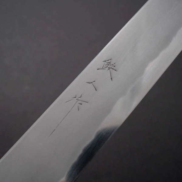 Tetsujin Blue #2 Kasumi Sujihiki 240mm Taihei Rosewood Handle - Tetogi