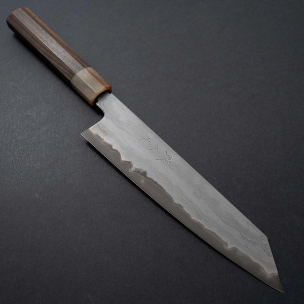 Tetsujin Blue #2 Metal Flow Kiritsuke Gyuto 210mm Taihei Makassar Ebony Handle Product vendor