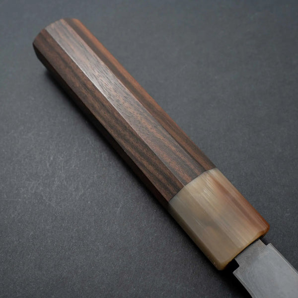 Tetsujin Blue #2 Metal Flow Kiritsuke Gyuto 210mm Taihei Makassar Ebony Handle Product vendor