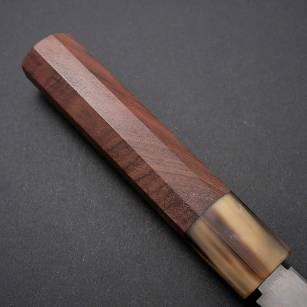 Tetsujin Silver #3 Kasumi Kiritsuke Gyuto 210mm Taihei Wood Handle (Blond Horn) - Tetogi