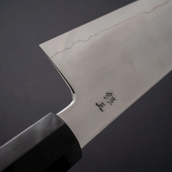Tetsujin Silver #3 Kasumi Kiritsuke Gyuto 240mm Taihei Tagayasan Handle - Tetogi